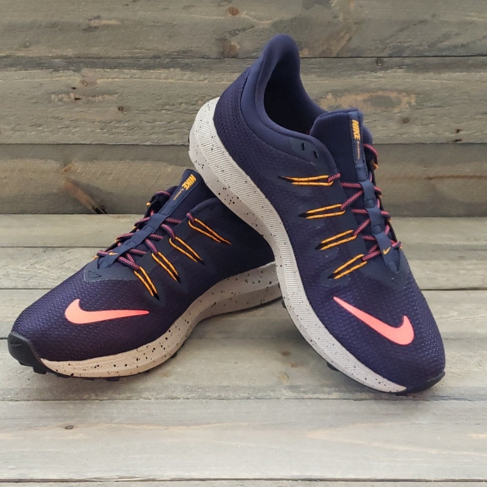 Women's Nike Quest SE Running Shoes Blackened Blue - Picture 4 of 8